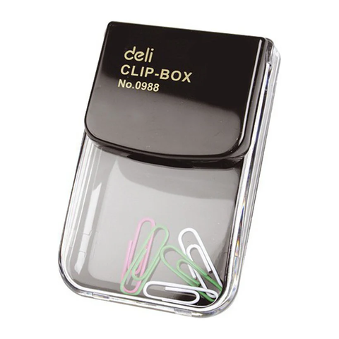Hộp đựng ghim giấy Deli 0988