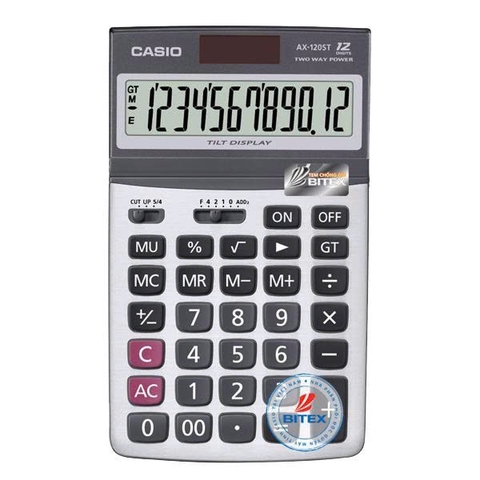 Máy tính 12 số Casio AX 120ST (BH 1 năm)