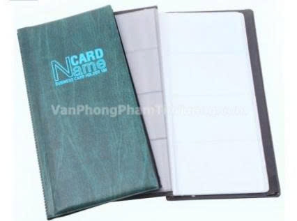 Sổ name card lưu 160 card (4 ngăn)