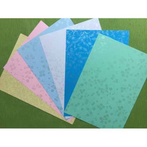 Bìa thơm, có hoa văn A4