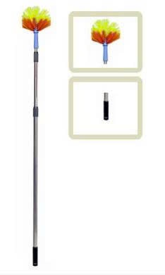 Cây quét trần 3m, cán inox - No : 73