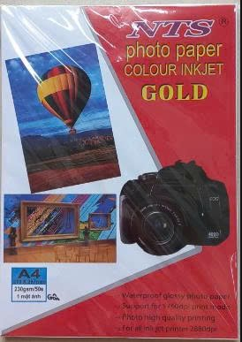 Bìa gân 1 mặt láng A4 230 gsm