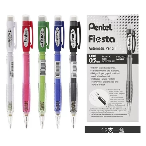 Bút chì bấm Pentel 0,5mm AX105