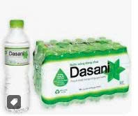 Nước tinh khiết Dasani, thùng 24 chai, 350ml