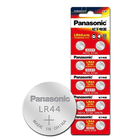 Pin nút Alkaline Panasonic LR44 AG13 (lớn)