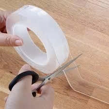 Băng keo 2 mặt siêu trong 2mm x 20mm x 2m