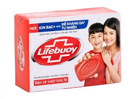 Xà bông cục Lifebuoy 90 gram - Nhỏ