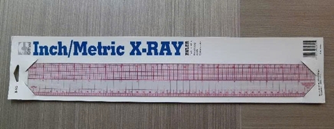 Thước nhựa C.Thru Graph B95 - 18 inch USA