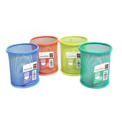 Ống cắm bút Deli 9153 - Nhiều màu