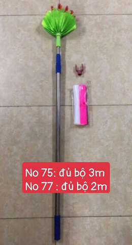 Cây quét trần - lau kiếng dài 3m No : 75