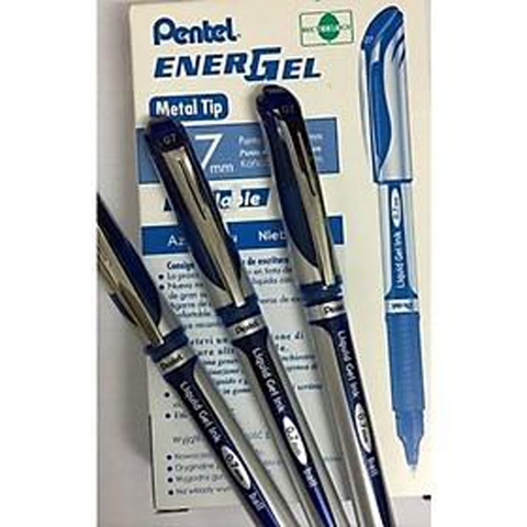 Bút Gel Pentel BL57 0.7mm - Màu xanh
