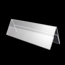 Bảng mica 2 mặt chức vụ