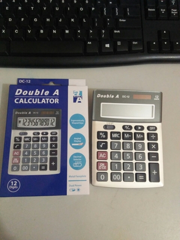 Máy tính 12 số Double A DC-12
