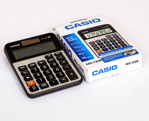 Máy tính 12 số Casio MX-120B (BH 1 năm)