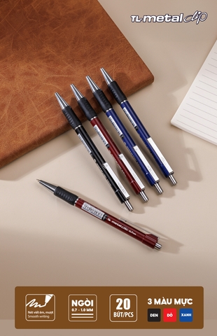 Bút bi Thiên Long TL036 - Metal Clip
