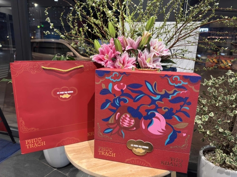 Hộp quà Tết Lựu Đào Viên