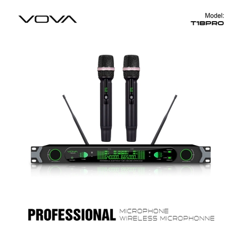Micro Không Dây Vova T18Pro