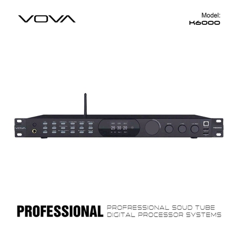 Bộ Xử Lý Tín Hiệu Vang Số Vova K6000