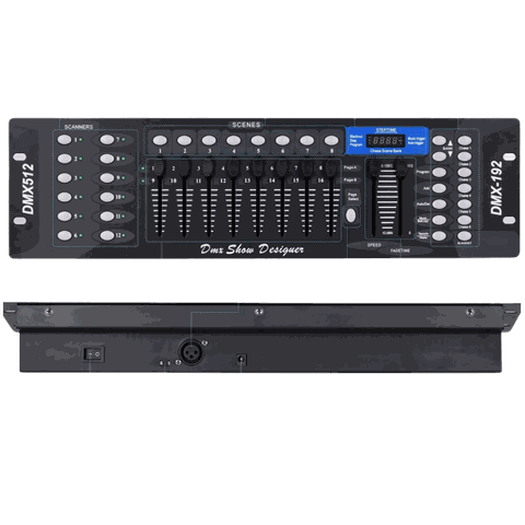 Bàn Điều Khiển DMX 192 cho Hệ Thống Chiếu Sáng