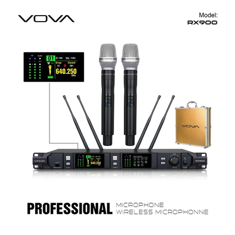 Micro Không Dây Vova RX900