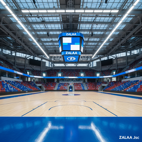 Đèn LED Sân Bóng Rổ ZALAA Chuyên Dụng Chống Chói, Va Đập