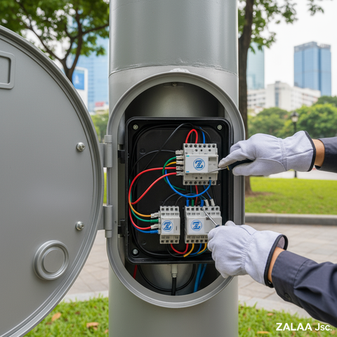 Phụ Kiện Kết Nối & Bảo Vệ ZALAA - Giải Pháp Thi Công Chiếu Sáng