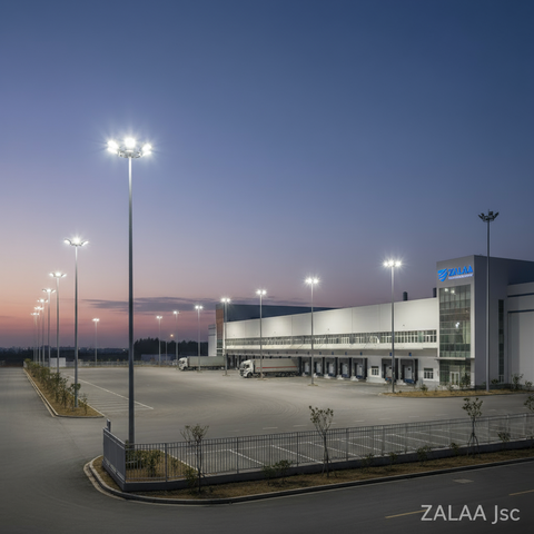 Đèn Pha LED Công Nghiệp ZALAA IP66+ Công Suất Lớn Bền Bỉ