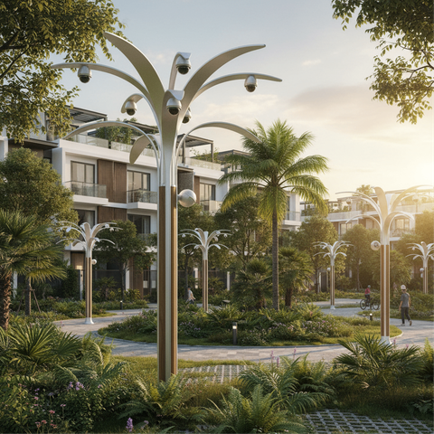 Cột Thông Minh Theo Thiết Kế Độc Bản ZALAA - Bespoke Smart Poles