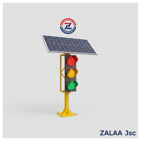 Đèn Tín Hiệu Giao Thông Di Động NLMT ZALAA Chính Hãng