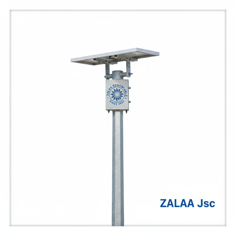 Cột Đèn Năng Lượng Mặt Trời ZALAA - Giải Pháp Chiếu Sáng Bền Vững