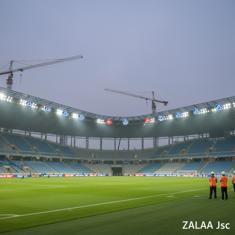 Đèn LED Sân Bóng Đá & Sân Golf ZALAA - Chuyên Dụng, Tiêu Chuẩn FIFA