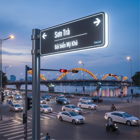 Biển Báo Giao Thông LED ZALAA - Giải Pháp Tăng Cường Chỉ Dẫn