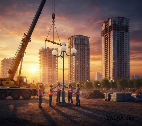 Giải Pháp Thiết Bị & Kết Cấu Chiếu Sáng Toàn Diện ZALAA