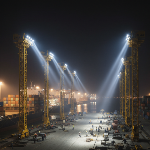 Giải Pháp Đèn Rọi Xa Công Nghệ Quang Học ZALAA | Làm Chủ Chùm Sáng