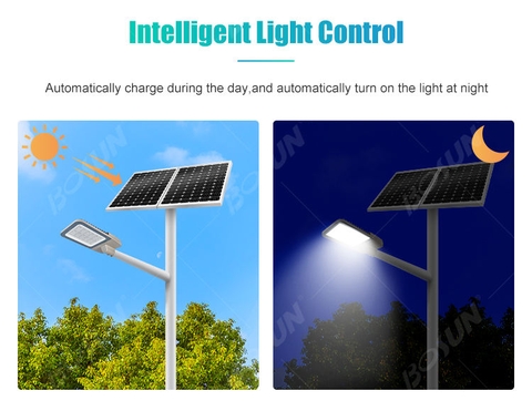 Đèn Đường Năng Lượng Mặt Trời Split Solar ZALAA ZL-FF002 (Hiệu Suất 175lm/W)