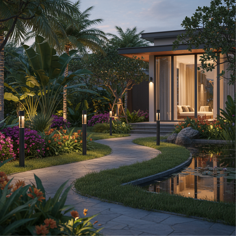 Cột Đèn Trang Trí Sân Vườn & Đô Thị ZALAA | Mẫu Mới 2025-2030