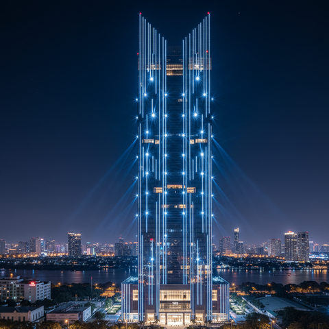 Đèn Chiếu Điểm Rọi Cột 36W ZALAA ZL-RC36 Góc Chiếu Hẹp