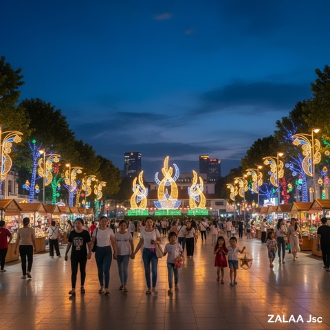 Đèn Đường LED Dự Án Công Suất Cao ZALAA | Báo Giá Tốt 2025
