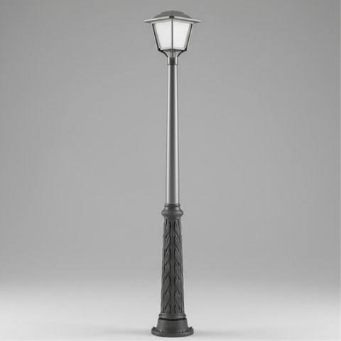 Cột Đèn Trang Trí Đô Thị ZALAA | Gang Đúc, Nhôm Đúc Theo Yêu Cầu