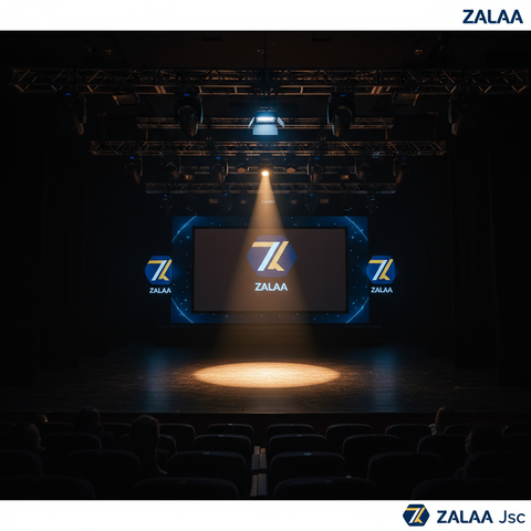 Đèn Sân Khấu Nhà Hát ZALAA Chuyên Dụng CRI>95, Hoạt Động Yên Tĩnh