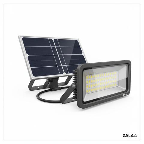 Đèn Pha LED Thông Minh & Năng Lượng Mặt Trời ZALAA Bền Vững