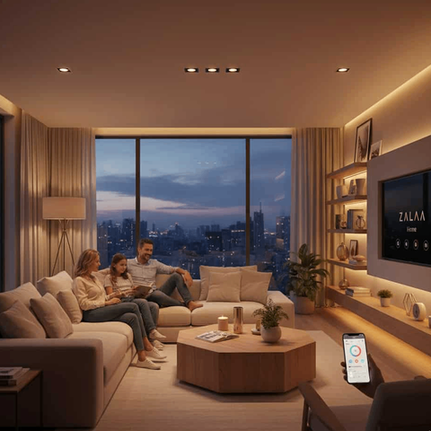 Giải Pháp Chiếu Sáng Nhà Ở Thông Minh ZALAA | Smart Home Lighting