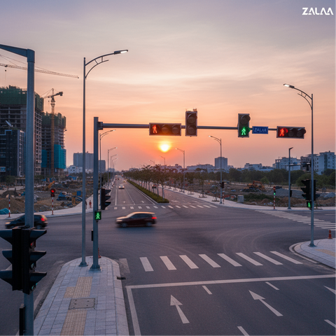 Đèn Tín Hiệu Cho Người Đi Bộ ZALAA | An Toàn, Bền Bỉ