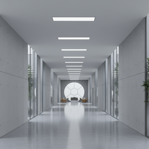 Đèn Panel Ốp Nổi Trần Bê Tông ZALAA Chính Hãng [600x600, 300x1200]