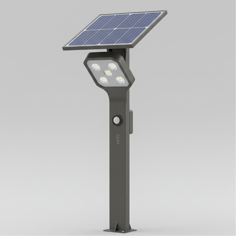 Đèn Đường Hybrid Solar & Điện Lưới ZALAA Cho Giao Thông