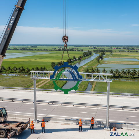 Giải Pháp Cột Tín Hiệu & Hạ Tầng Giao Thông Thông Minh ZALAA