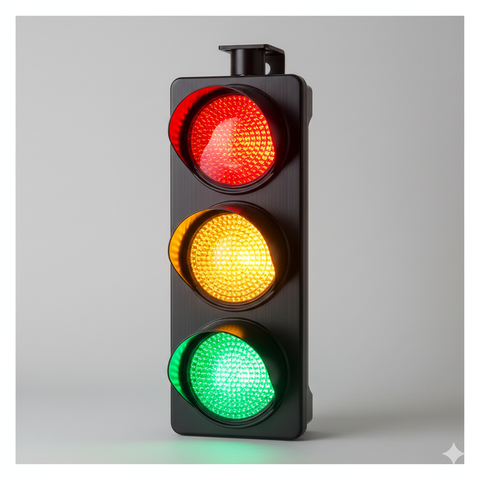 Đèn Tín Hiệu Giao Thông D300 Cho Xe Cơ Giới ZALAA