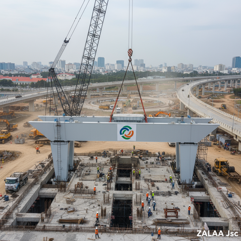 Sản Xuất Giá Long Môn, Kết Cấu Thép Lớn ZALAA Theo Yêu Cầu