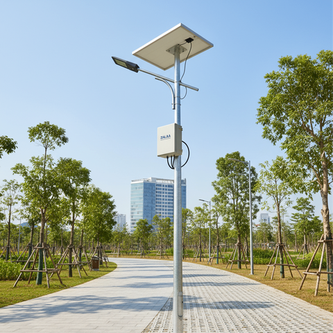 Giá Đỡ & Phụ Kiện Cột Đèn Năng Lượng Mặt Trời ZALAA Chính Hãng