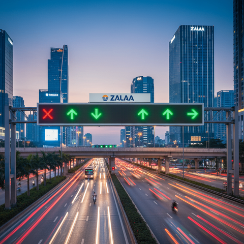 Giải Pháp Biển Báo Tốc Độ & Làn Đường Thông Minh ZALAA